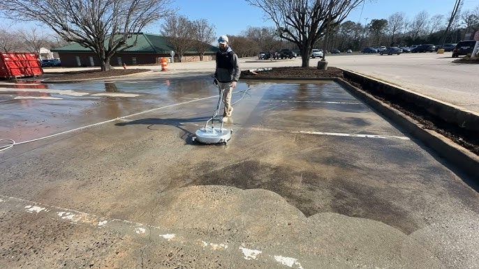 Concrete cleaning
